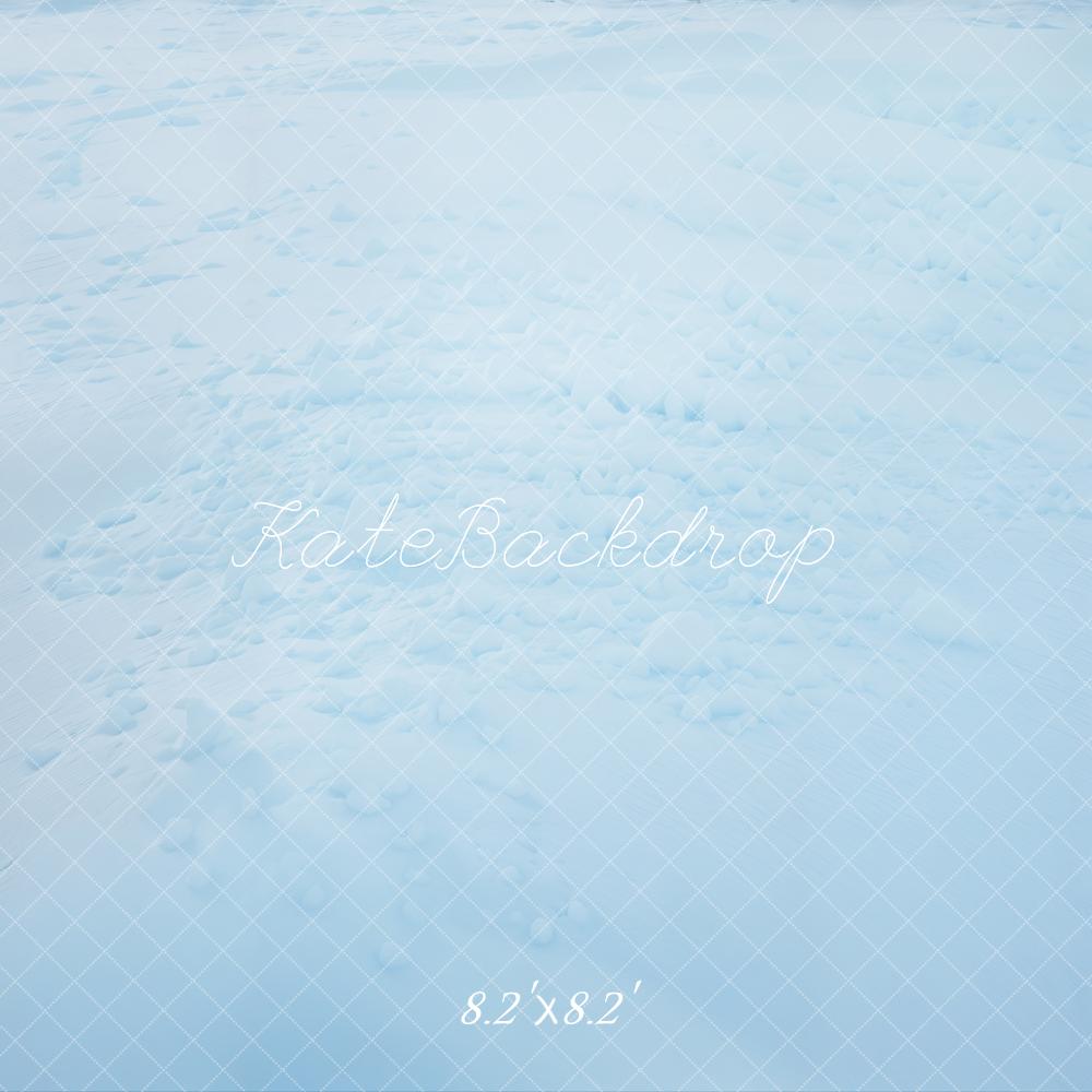 Kate Winter Ice Blue Floor Backdrop Designed by Kate Image