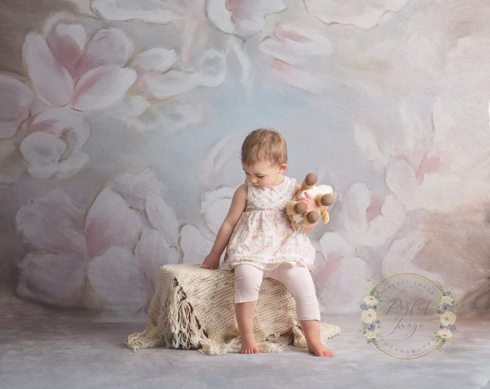 Katebackdrop鎷㈡綖Kate Fine art Painting flowers Backdrop